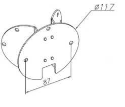 Norlys Lightup-Pris|Utelamper Til Kystområder<Hjørnefeste 153 Galvanisert stål - vegglamper