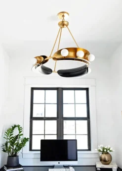 Hudson Valley Kjøkkenbelysning Tak|Lysekroner<Hopper Lysekrone - Ø80cm