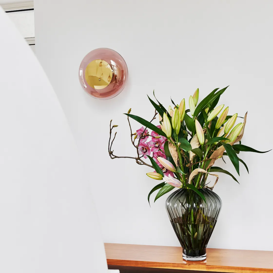 EBB & FLOW Kjøkkenbelysning Tak|Interiørlamper<Horizon taklampe/vegglampe S - Korall/Gull