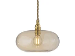 EBB & FLOW Kjøkkenbelysning Tak|Takpendler<Horizon takpendel 21 Golden Smoke/gull