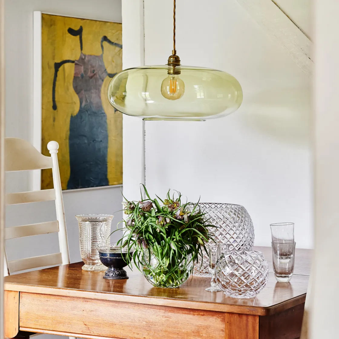 EBB & FLOW Kjøkkenbelysning Tak|Takpendler<Horizon takpendel 45 cm Forest green/gull