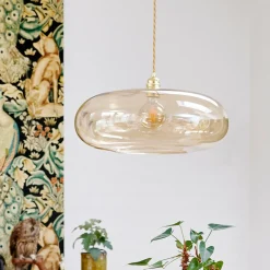 EBB & FLOW Kjøkkenbelysning Tak|Takpendler<Horizon takpendel 45 cm Golden Smoke/gull