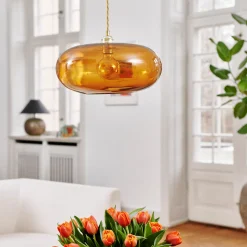 EBB & FLOW Kjøkkenbelysning Tak|Takpendler<Horizon takpendel 36 cm Toast/gull