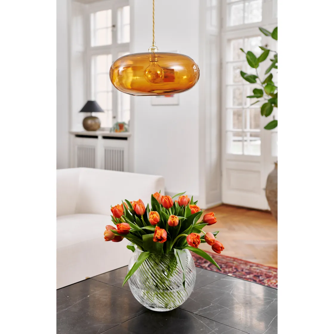 EBB & FLOW Kjøkkenbelysning Tak|Takpendler<Horizon takpendel 36 cm Toast/gull