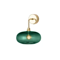 EBB & FLOW Interiørlamper<Horizon vegglampe - Grønn/Gull