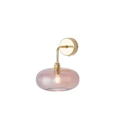 EBB & FLOW Interiørlamper<Horizon vegglampe - Obsidian/gull