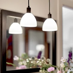 Nielsen Light Kjøkkenbelysning Tak|Takpendler<Ida takpendel 12 cm 2-pak - Hvit/Svart