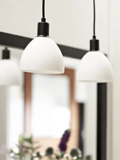 Nielsen Light Kjøkkenbelysning Tak|Takpendler<Ida takpendel 12 cm 2-pak - Hvit/Svart