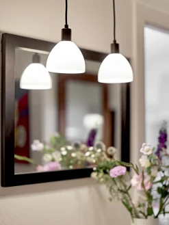 Nielsen Light Kjøkkenbelysning Tak|Takpendler<Ida takpendel 12 cm 2-pak - Hvit/Svart