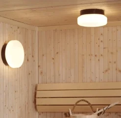 Ifø Electric Baderomsbelysning Tak|Badstubelysning<Ifø Classic tak/vegglampe Badstu IP44