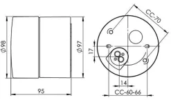 Ifø Electric Badstubelysning|Baderomsbelysning Tak<Ifø Opus 100/100 Badstu