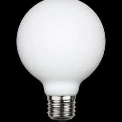 Star Trading Dekorpære E27|Led-Pærer E27 Sokkel<Illumination Globe E27 LED 5W 2600K 80mm dimbar - Opal