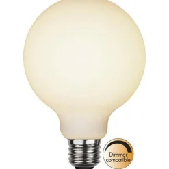 Star Trading Dekorpære E27|Led-Pærer E27 Sokkel<Illumination Globe Opal dimbar 95mm