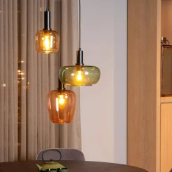 Lucide Kjøkkenbelysning Tak|Takpendler<Ilona rondell takpendel 3-lys