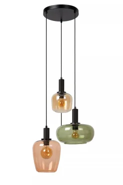 Lucide Kjøkkenbelysning Tak|Takpendler<Ilona rondell takpendel 3-lys