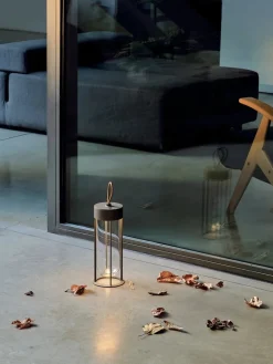 Flos Bordlamper For Utendørsbruk|Bordlamper Ute<In Vitro unplugged oppladbar lampe