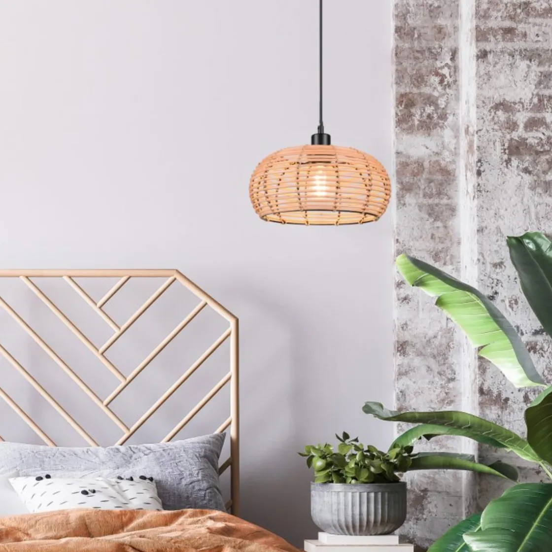 Trio Lighting Kjøkkenbelysning Tak|Takpendler<Inga takpendel 29 - Natur