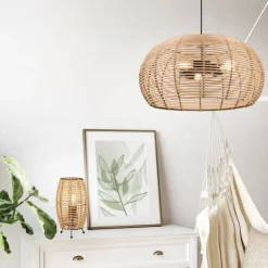 Trio Lighting Kjøkkenbelysning Tak|Takpendler<Inga takpendel 50 - Natur