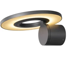 Slv Utelamper Med Opp/Ned Lys<I-ring vegglampe utendørs 9,2W 3000 Kelvin IP65