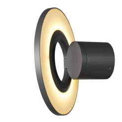 Slv Utelamper Med Opp/Ned Lys<I-ring vegglampe utendørs 9,2W 3000 Kelvin IP65