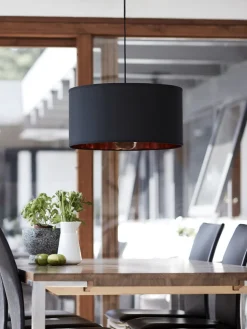 Nielsen Light Kjøkkenbelysning Tak|Takpendler<Isabella Castillo takpendel 50 cm - Svart/Kobberfarget