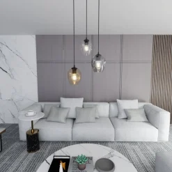 Emibig Kjøkkenbelysning Tak|Takpendler<Istar rondell takpendel 3 lys - Svart/Multifarget