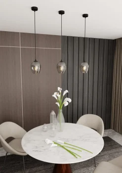 Emibig Kjøkkenbelysning Tak|Takpendler<Istar takpendel 1 lys - Svart/Røykfarget