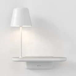 Astro Lighting Vegglamper Med Usb|Leselamper<Ito vegglampe med trådløs lader og USB