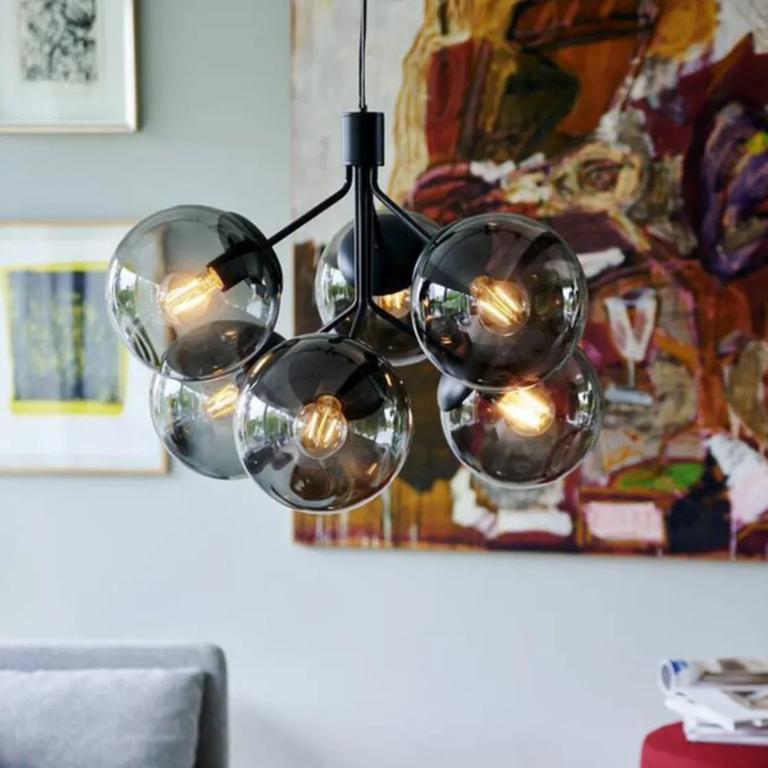 Nordlux Kjøkkenbelysning Tak|Takpendler<Ivona takpendel 6 lys