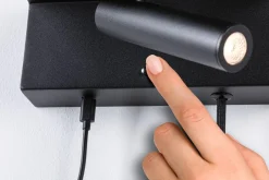 Paulmann Vegglamper Med Usb<Jerik vegglampe 2,4W 3000 Kelvin med USB - 3 step dim