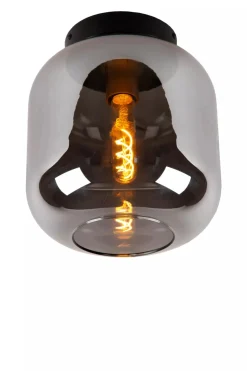 Lucide Kjøkkenbelysning Tak|Taklamper / Takplafonder<Joanet taklampe 25 cm - Svart/Røykfarget