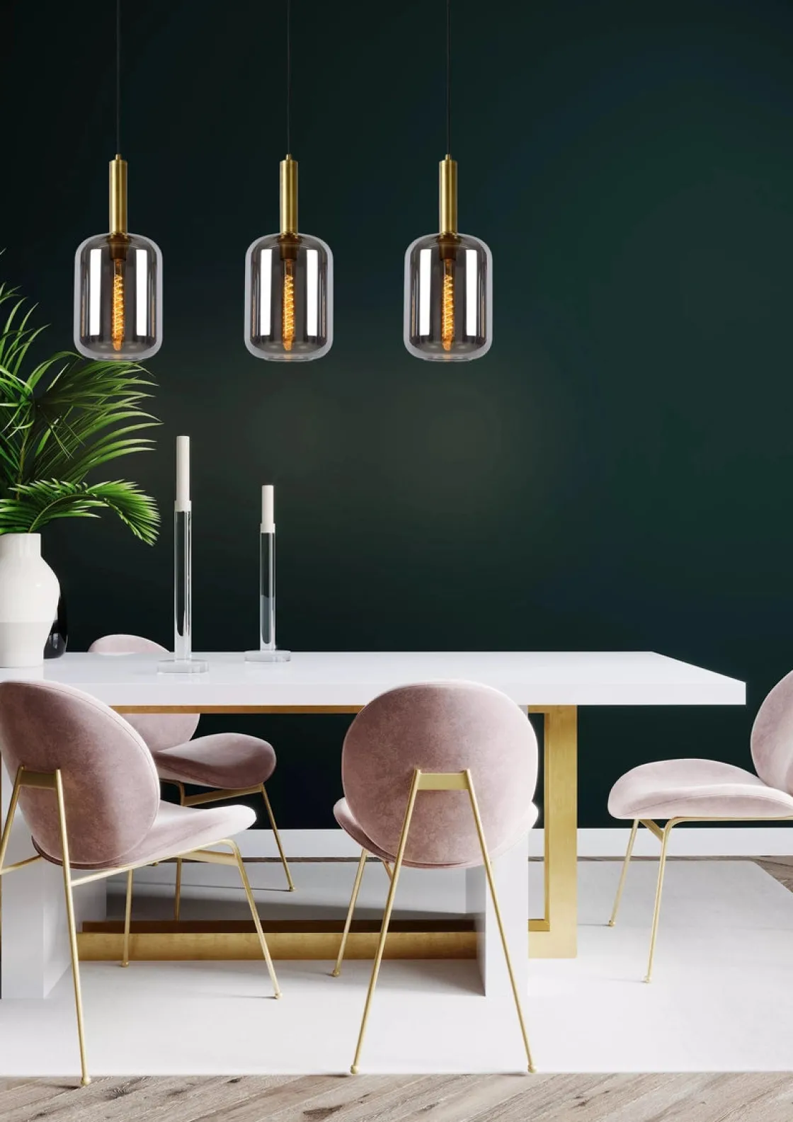 Lucide Kjøkkenbelysning Tak|Takpendler<Joanet takpendel 3-lys