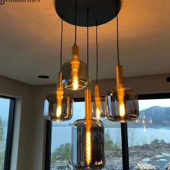 Lucide Kjøkkenbelysning Tak|Takpendler<Joanet takpendel rondell 5 lys