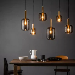 Lucide Kjøkkenbelysning Tak|Takpendler<Joanet takpendel skinne 6 lys