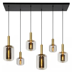 Lucide Kjøkkenbelysning Tak|Takpendler<Joanet takpendel skinne 6 lys