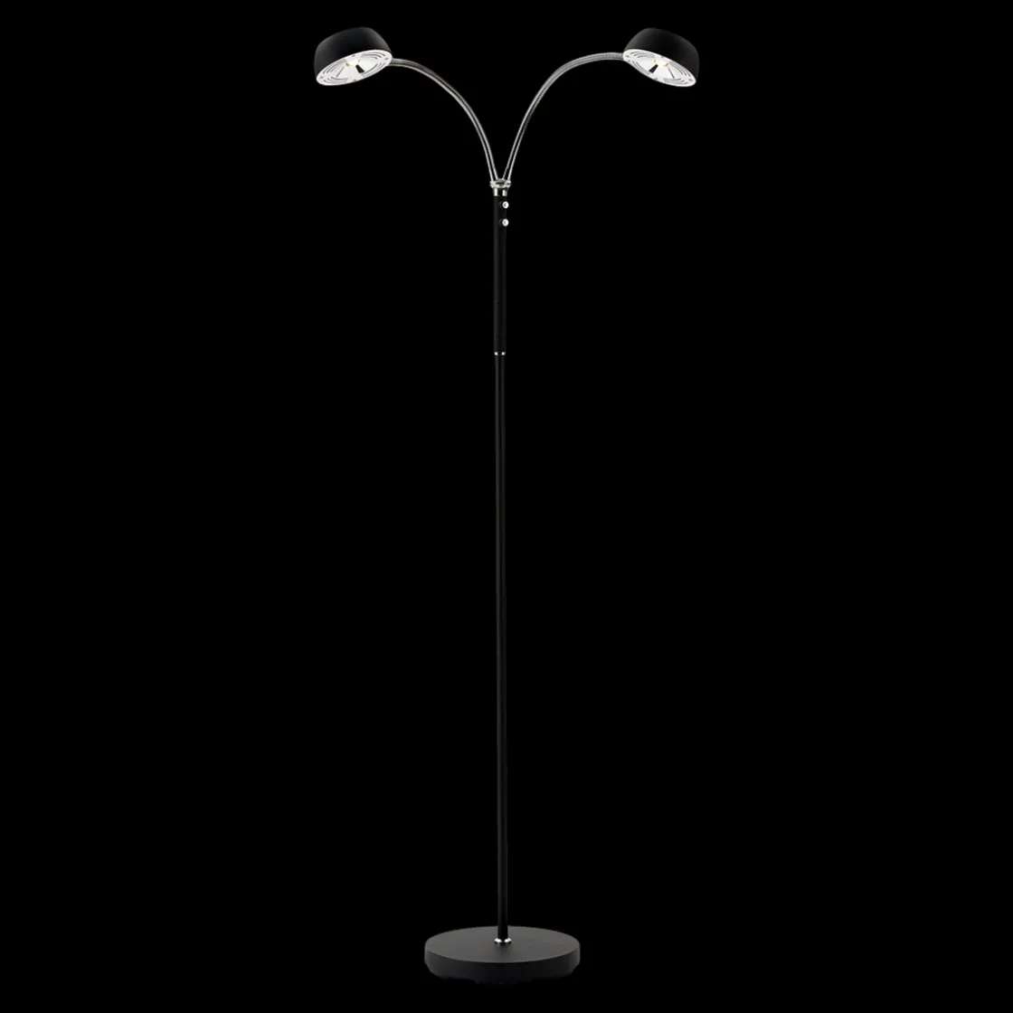 Ms - belysning Leselamper Gulv<Jonas dobbel gulvlampe 2x5W 2700 Kelvin 140 cm - Dimbar