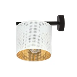 Emibig Interiørlamper<Jordan vegglampe - Hvit/Gullfarget