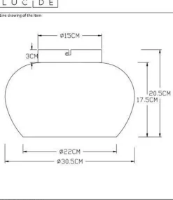 Lucide Kjøkkenbelysning Tak|Taklamper / Takplafonder<Judi taklampe - farget glass