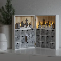 Konstsmide Juledekorasjon|Adventskalendere<Julekalender med lys - Batteridrevet