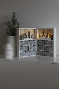 Konstsmide Juledekorasjon|Adventskalendere<Julekalender med lys - Batteridrevet
