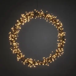 Konstsmide Julekranser Ute|Juledekorasjoner<Julekrans 50 cm 600 led dimbar
