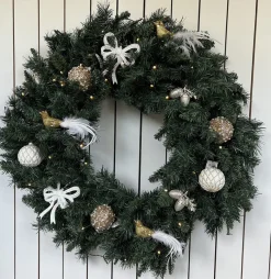 Trend Collection Julekranser Ute|Juledekorasjoner<Julekrans 100 cm uten lys -