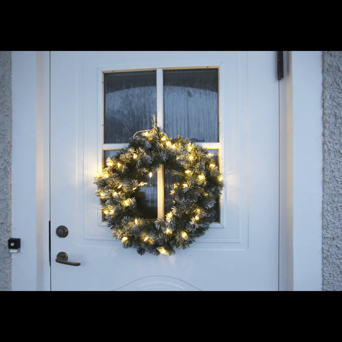 Star Trading Julekranser Ute|Juledekorasjoner<Julekrans med lys Edmonton 50 cm 30-lys -