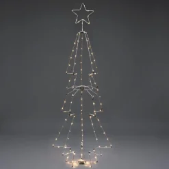 Konstsmide Kunstig Juletre<Juletre metall 210cm led -