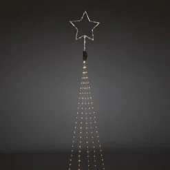 Konstsmide Juletrelys Inne<Juletrebelysning med toppstjerne 274 Led