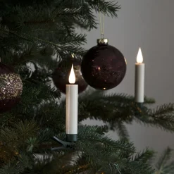 Konstsmide Juletrelys Inne|Julebelysning På Batteri<Juletrelys 10 stk 13 cm - Batteri og uten ledning