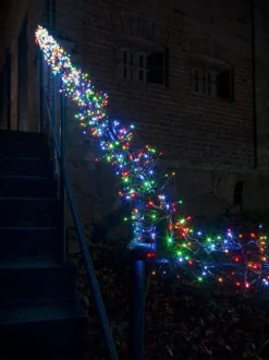 Konstsmide Juletrelys & Lysslynger<Juletrelys Cluster 1536 multifunksjon Led IP44 - Flerfarget