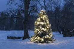 Konstsmide Juletrelys & Lysslynger<Juletrelys 8,5m - Cluster 1152 multifunksjon Led IP44 - Amber