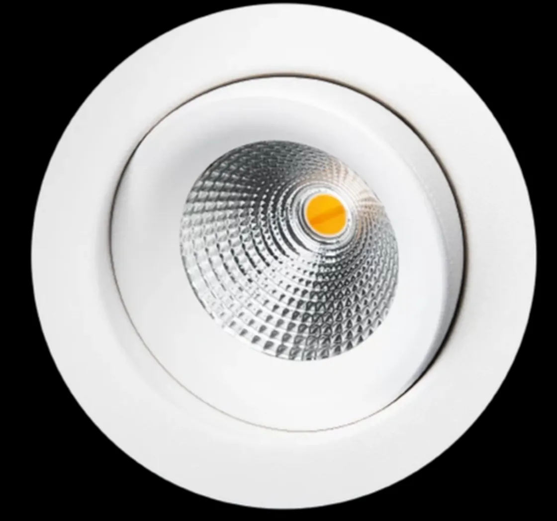 Sg Armaturen As Lightup-Pris<Junistar Eco IsoSafe 6W LED 2000-2800K dimtowarm enkelspot