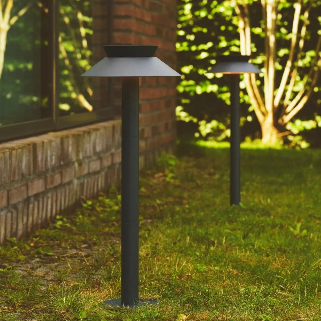 Nordlux Solcellebelysning|Pullert<Justina 60 cm pullert for utendørsbruk Solcelle 5W m/sensor IP44